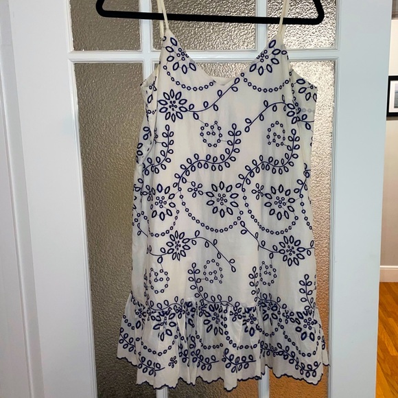 Blue/White Dress - Picture 2 of 3